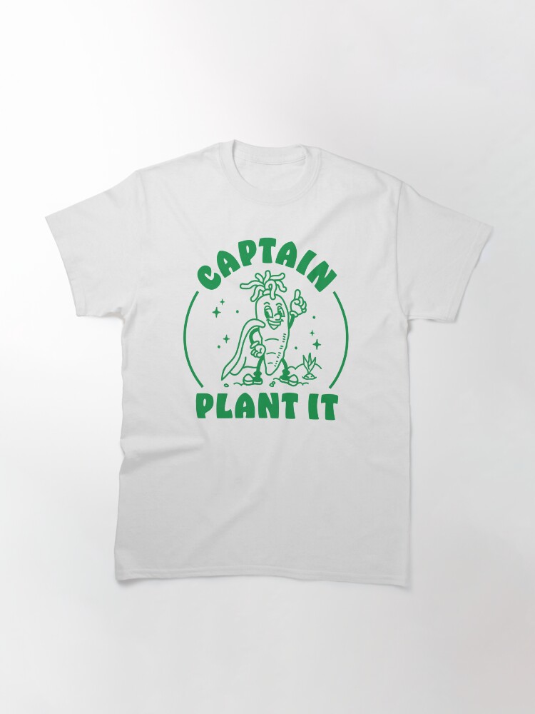 Thumbnail 3 of 7, Classic T-Shirt, Captain Plant It designed and sold by jamiahhargins.