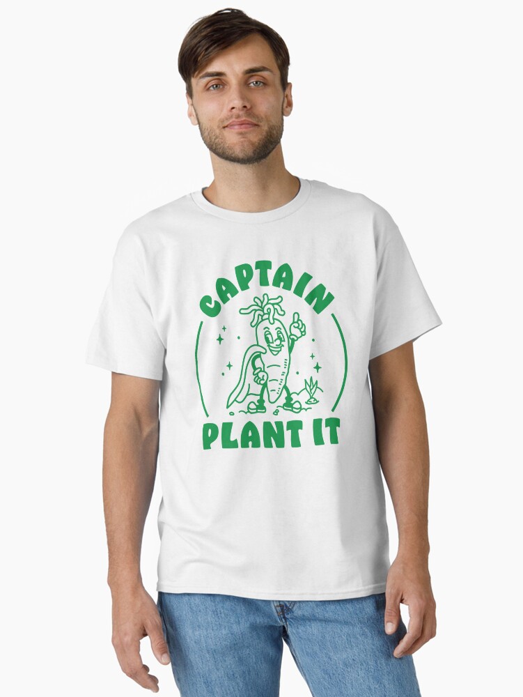 Thumbnail 1 of 7, Classic T-Shirt, Captain Plant It designed and sold by jamiahhargins.