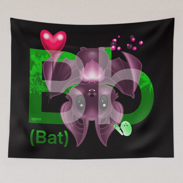 Item preview, 'Weird Animals A-Z Bat designed and sold by MetroInk.