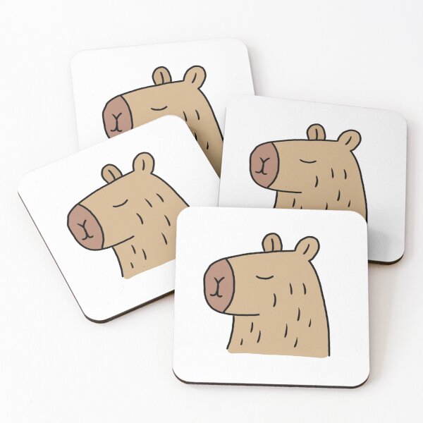 Item preview, Cute capybara  designed and sold by Hannahhh-banana.