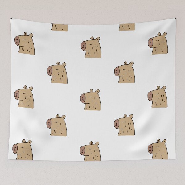 Item preview, Cute capybara  designed and sold by Hannahhh-banana.