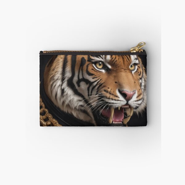 Item preview, Gold Tiger Portrait designed and sold by Lazoni.