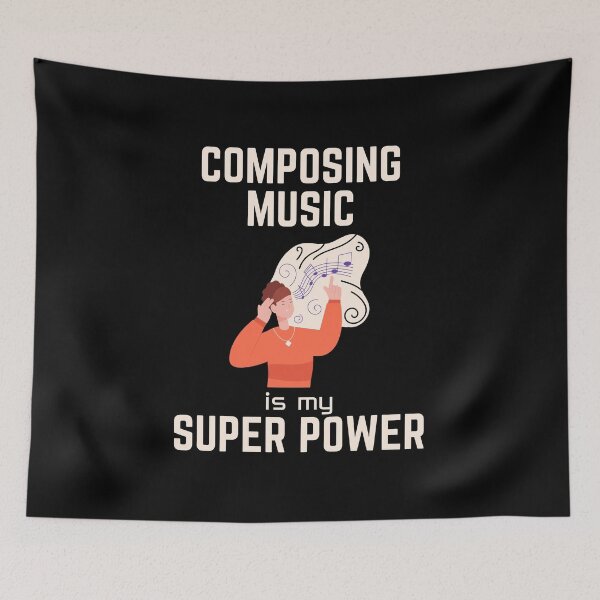 Item preview, Composing music is my superpower designed and sold by annoying-shirts.