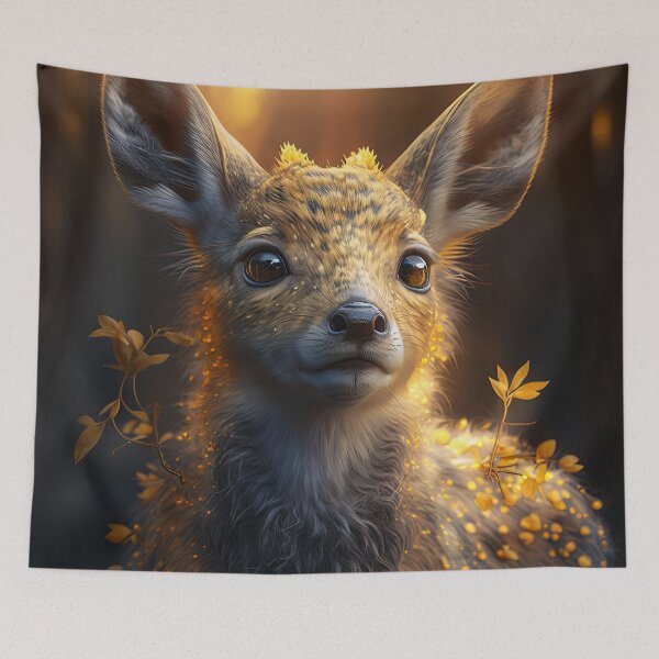 Item preview, Autumn deer designed and sold by snowyowls.