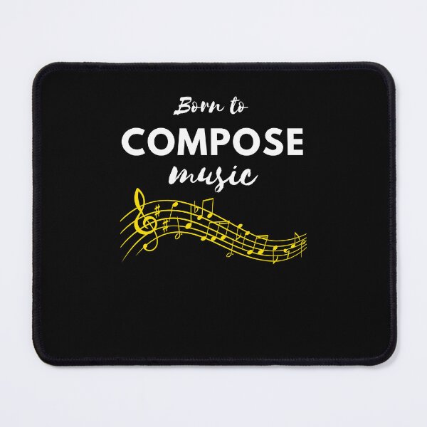 Item preview, Born to compose music designed and sold by annoying-shirts.