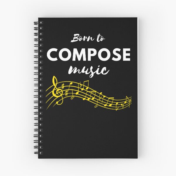 Item preview, Born to compose music designed and sold by annoying-shirts.