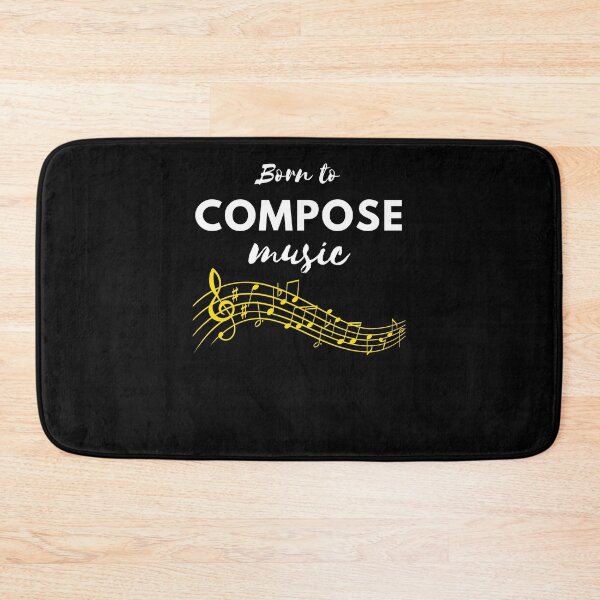 Item preview, Born to compose music designed and sold by annoying-shirts.