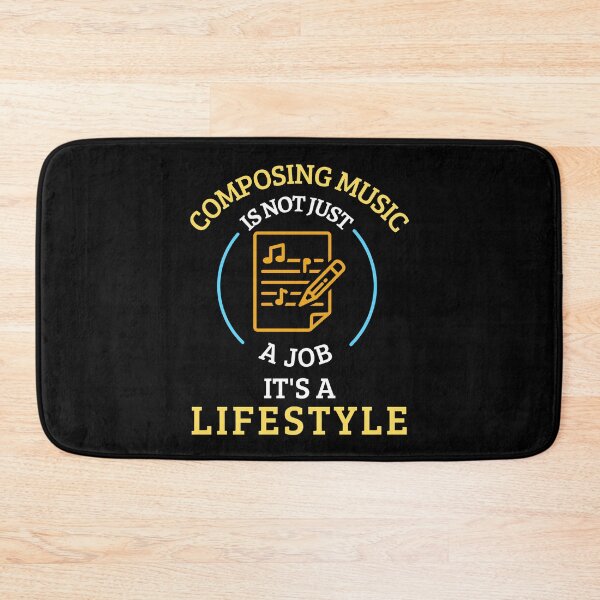 Item preview, Composing music is not just a job it's a lifestyle designed and sold by annoying-shirts.