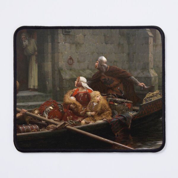 Item preview, In Time of Peril, c. 1897 by Edmund Leighton designed and sold by Cat Lady Designs.