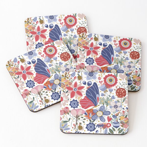 Item preview, Boho Floral aesthetic comforter by Belle Treasure Chest designed and sold by Luetta  Stuger- Fleming.