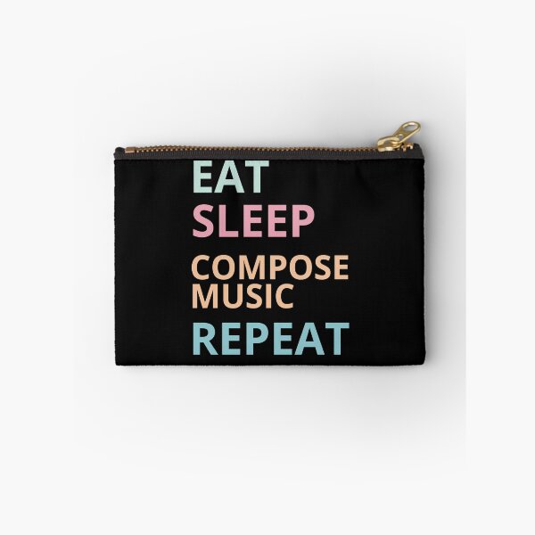 Item preview, Eat sleep compose music sleep designed and sold by annoying-shirts.