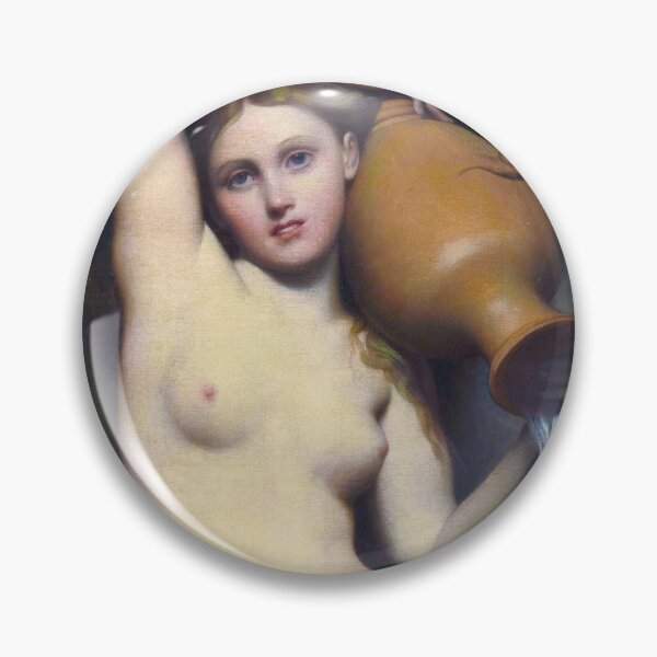 Item preview, The Source Painting by Jean Auguste Dominique Ingres The Spring designed and sold by TeeARTHY.