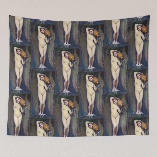 Item preview, The Source Painting by Jean Auguste Dominique Ingres The Spring designed and sold by TeeARTHY.