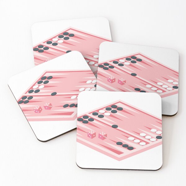 Item preview, Pink Backgammon designed and sold by crownedmethod.
