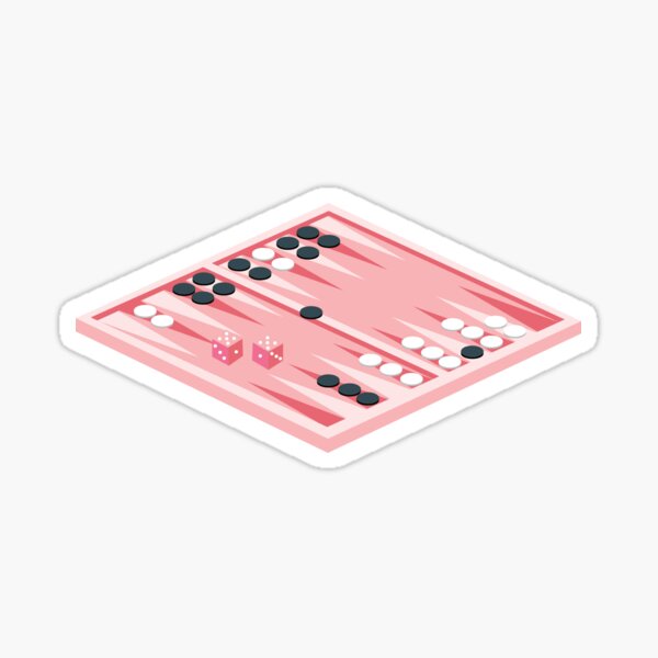 Item preview, Pink Backgammon designed and sold by crownedmethod.