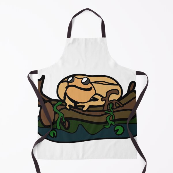 Item preview, Happy Frog on a Log in a Bog designed and sold by FrogsAndGeese.