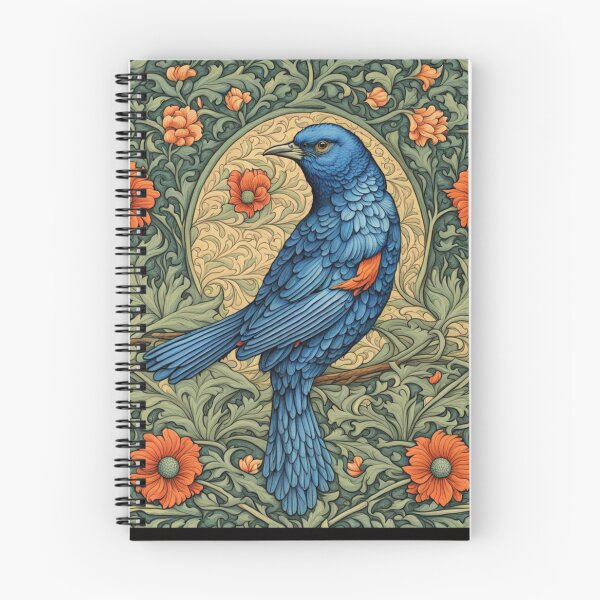 Item preview, Antique Bird in Morris-esque style designed and sold by Andykinoz.
