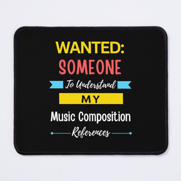 Item preview, Wanted someone to understand my music composition references designed and sold by annoying-shirts.