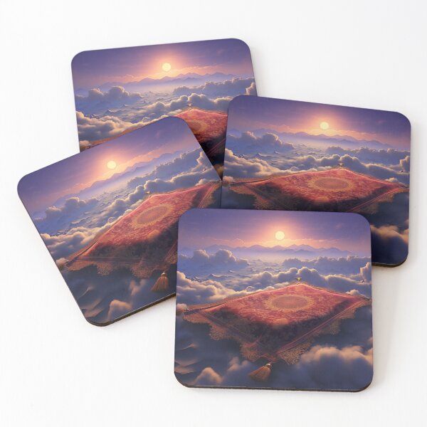 Item preview, A magic carpet in the clouds at sunset. designed and sold by ArtbyJanineTate.