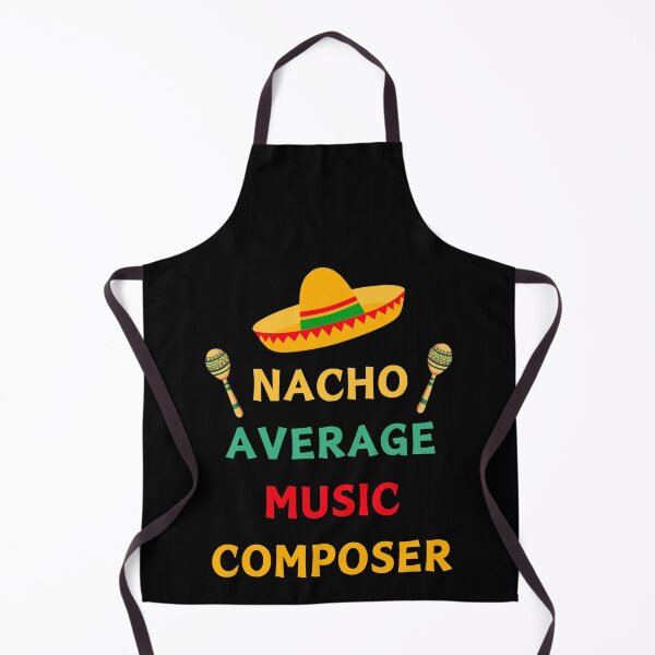 Item preview, Nacho average music composer designed and sold by annoying-shirts.