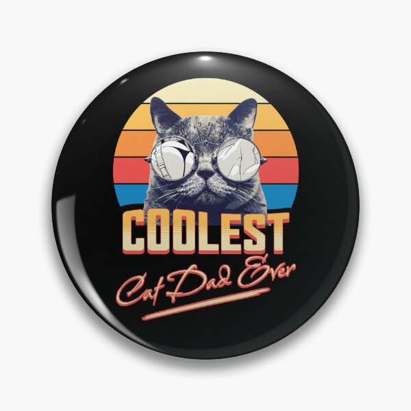 Item preview, Coolest Cat Dad Ever designed and sold by benchpod47.