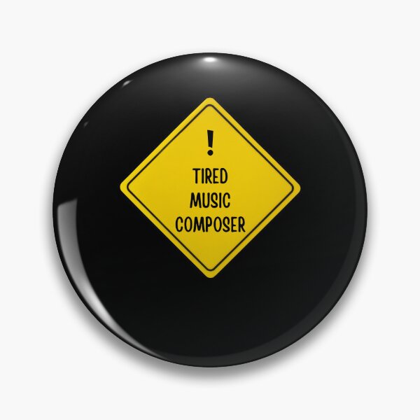 Item preview, Tired music composer designed and sold by annoying-shirts.