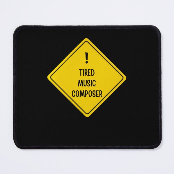 Item preview, Tired music composer designed and sold by annoying-shirts.