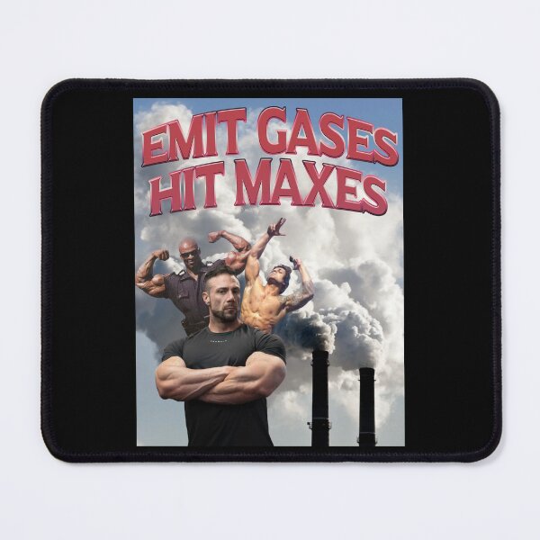 Item preview, Emit Gases, Hit Maxes designed and sold by joshemf.