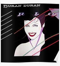 Duran Duran - Rio 80s synthpop music Poster