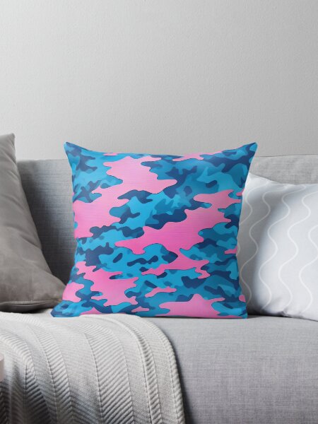 Artikel-Vorschau von Pink Blue Camouflage Pattern, designt und verkauft von TheArtOfPat.