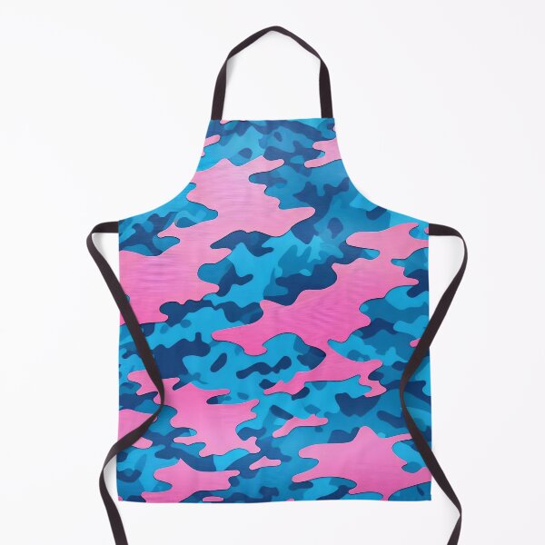 Item preview, Pink Blue Camouflage Pattern designed and sold by TheArtOfPat.
