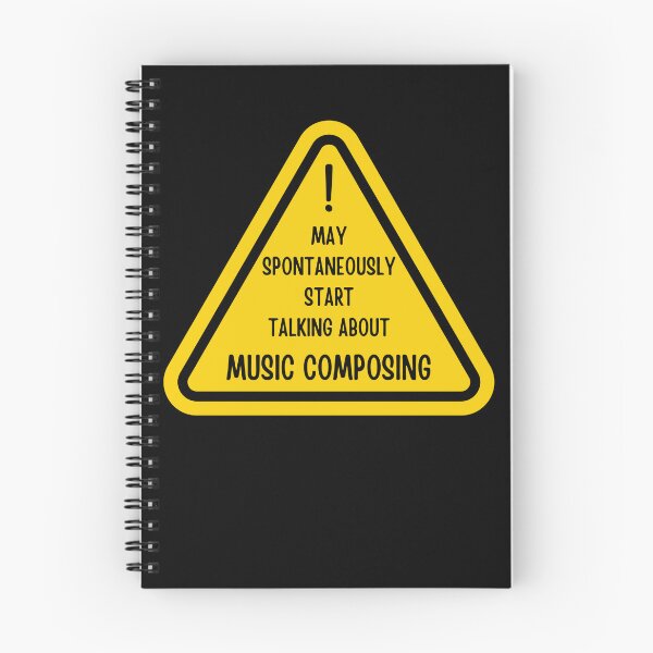 Item preview, May spontaneously start talking about music composing designed and sold by annoying-shirts.
