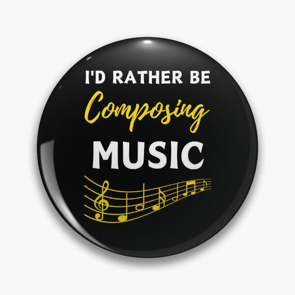Item preview, I'd rather be composing music designed and sold by annoying-shirts.