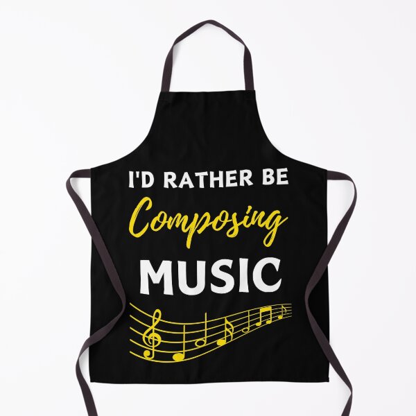 Item preview, I'd rather be composing music designed and sold by annoying-shirts.