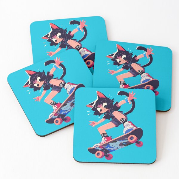Item preview, Catgirl Skater: Dynamic Anime Action designed and sold by Toge-san.