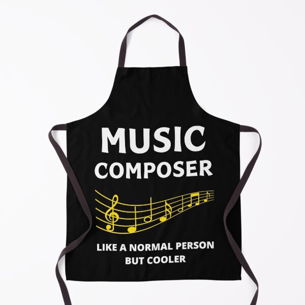 Item preview, Music composer like a normal person but cooler designed and sold by annoying-shirts.