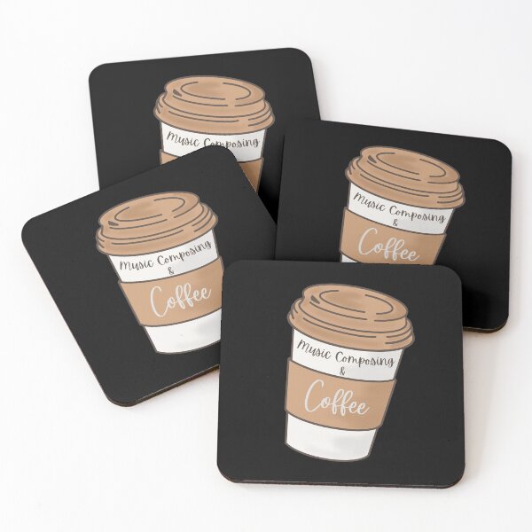 Item preview, Music composing and coffee designed and sold by annoying-shirts.
