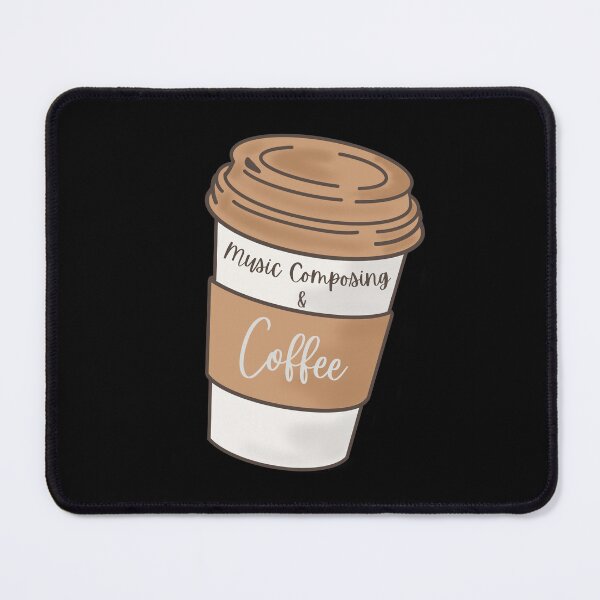 Item preview, Music composing and coffee designed and sold by annoying-shirts.