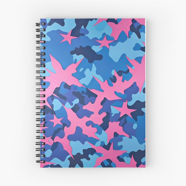 Item preview, Pink Blue Camouflage Pattern designed and sold by TheArtOfPat.