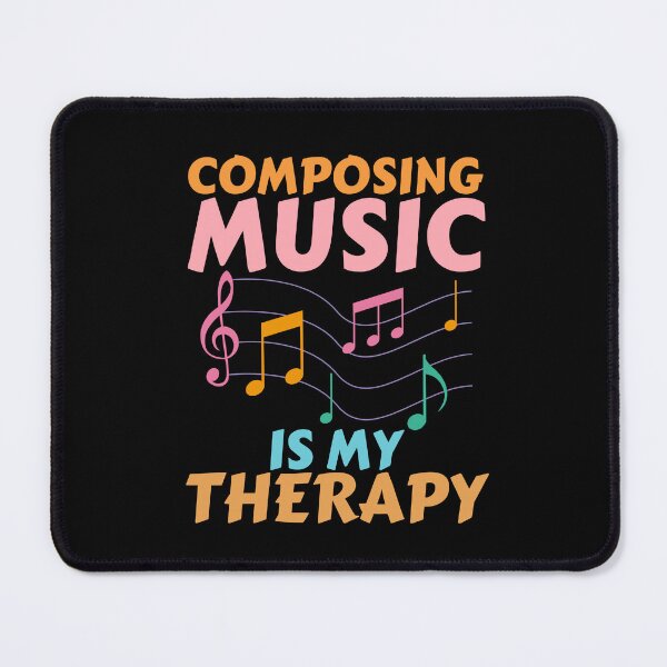 Item preview, Composing music is my therapy designed and sold by annoying-shirts.