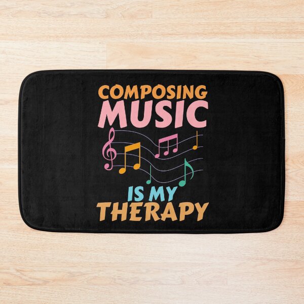 Item preview, Composing music is my therapy designed and sold by annoying-shirts.