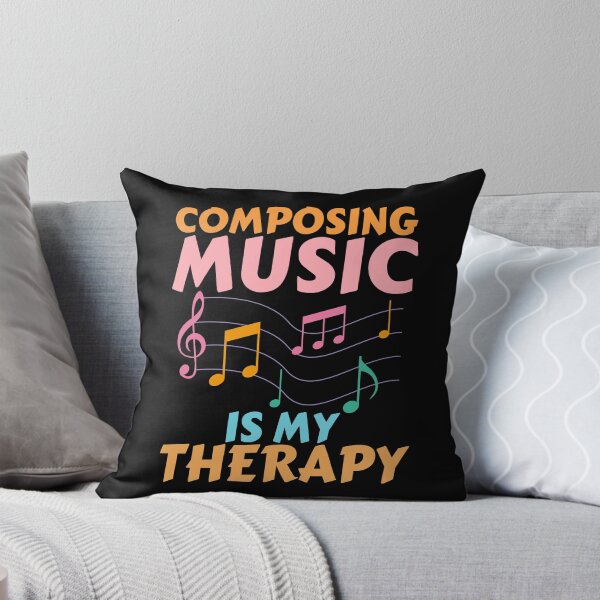 Item preview, Composing music is my therapy designed and sold by annoying-shirts.