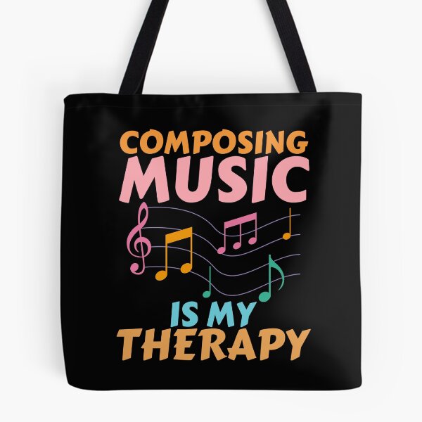 Item preview, Composing music is my therapy designed and sold by annoying-shirts.