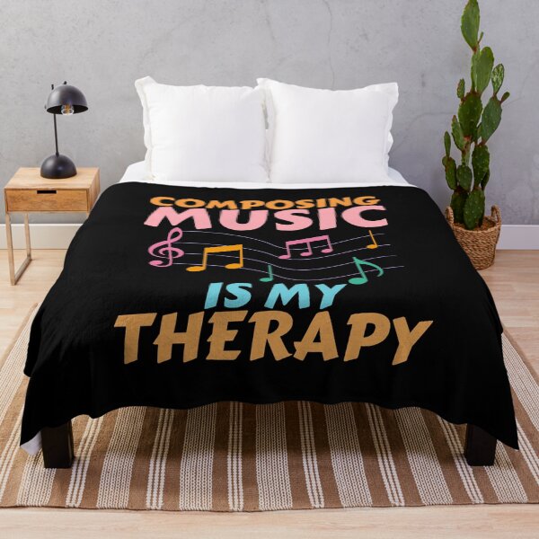 Item preview, Composing music is my therapy designed and sold by annoying-shirts.