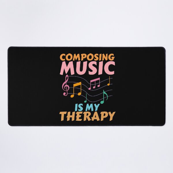 Item preview, Composing music is my therapy designed and sold by annoying-shirts.