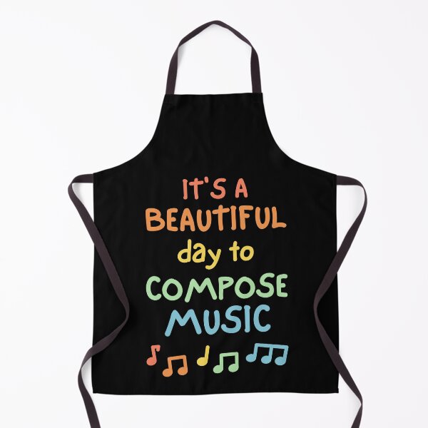 Item preview, It's a beautiful day to compose music designed and sold by annoying-shirts.
