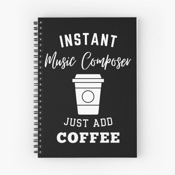 Item preview, Instant music composer just add coffee designed and sold by annoying-shirts.