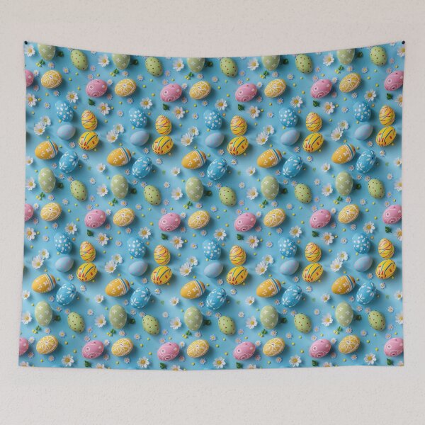 Item preview, Easter Eggs flowers designed and sold by LoveLaxmi Arts.