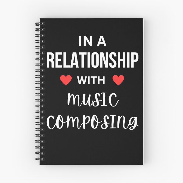 Item preview, In a relationship with music composing designed and sold by annoying-shirts.