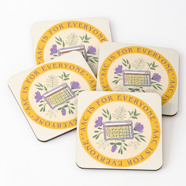 Item preview, stickers, AAC Advocate - SLP, SPED, OT, PT designed and sold by slpallday.